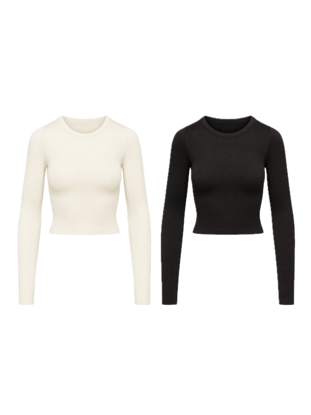 Lot of 2 Aritzia Sunday Best SinchSeamless™ Crew Longsleeves - Size L